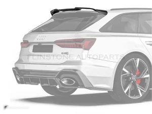 สปอยเลอร์หลังคาท้ายคาร์บอนไฟเบอร์ Audi RS6 C8 PAKTECHZ