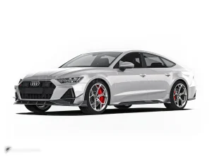 สเกิร์ตข้างคาร์บอนไฟเบอร์ Audi RS7 C8 PAKTECHZ (PT0030-4-RS7)