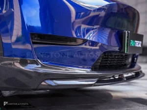 Carbon Fibre Front Lip Tesla Model Y PAKTECHZ(PT0027-1)