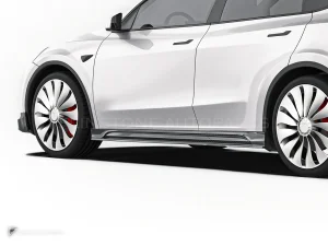 สเกิร์ตข้างคาร์บอนไฟเบอร์ Tesla Model Y PAKTECHZ (PT0027-2)