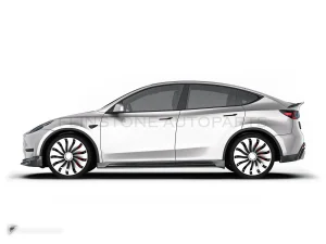 สเกิร์ตข้างคาร์บอนไฟเบอร์ Tesla Model Y PAKTECHZ (PT0027-2)