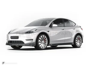 สเกิร์ตข้างคาร์บอนไฟเบอร์ Tesla Model Y PAKTECHZ (PT0027-2)