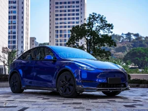 สเกิร์ตข้างคาร์บอนไฟเบอร์ Tesla Model Y PAKTECHZ (PT0027-2)