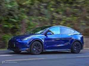 สเกิร์ตข้างคาร์บอนไฟเบอร์ Tesla Model Y PAKTECHZ (PT0027-2)