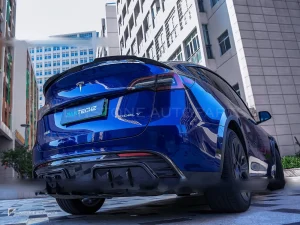ดิฟฟิวเซอร์หลังคาร์บอนไฟเบอร์ Tesla Model Y PAKTECHZ (PT0027-3)