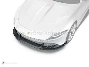 Carbon Fibre Front Lip Ferrari Roma PAKTECHZ(PT0026-1)