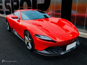 Carbon Fibre Front Lip Ferrari Roma PAKTECHZ(PT0026-1)