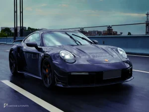 กันชนหน้าคาร์บอนไฟเบอร์ Porsche 992 Turbo S PAKTECHZ (PT0023-1)
