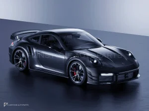 ฝากระโปรงหน้าคาร์บอนไฟเบอร์ Porsche 992 Turbo S PAKTECHZ (PT0023-3)