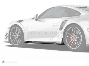 碳纤维侧裙 Porsche 992 Turbo S PAKTECHZ(PT0023-4)