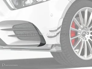 คิ้วช่องระบายอากาศหน้าคาร์บอนไฟเบอร์ Benz A35 W177 PAKTECHZ
