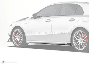สเกิร์ตข้างคาร์บอนไฟเบอร์ Ver.2 Benz A-Class W177 PAKTECHZ