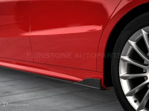สเกิร์ตข้างคาร์บอนไฟเบอร์ Ver.2 Benz A-Class W177 PAKTECHZ