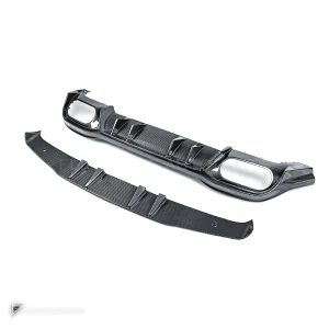carbon fibre rear side splitters Ver.1 Benz A-Class W177 PAKTECHZ