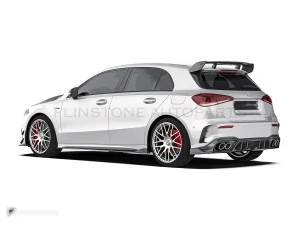 carbon fibre rear side splitters Ver.1 Benz A-Class W177 PAKTECHZ