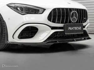 ลิ้นหน้าคาร์บอนไฟเบอร์ Benz CLA45 W118 PAKTECHZ