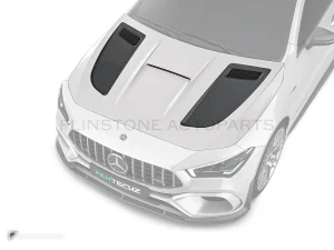 ฝากระโปรงหน้าคาร์บอนไฟเบอร์ Benz CLA-Class W118 PAKTECHZ