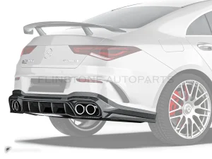ดิฟฟิวเซอร์หลังคาร์บอนไฟเบอร์ Benz CLA-Class W118 PAKTECHZ