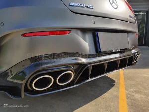 ดิฟฟิวเซอร์หลังคาร์บอนไฟเบอร์ Benz CLA-Class W118 PAKTECHZ