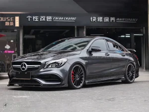 ลิ้นหน้าคาร์บอนไฟเบอร์ Benz CLA-Class W117 PAKTECHZ