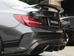 ดิฟฟิวเซอร์หลังคาร์บอนไฟเบอร์ Benz CLA-Class W117 PAKTECHZ