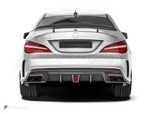 สปอยเลอร์หลังคาร์บอนไฟเบอร์ Benz CLA-Class W117 PAKTECHZ
