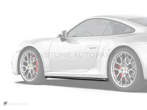 Carbon Fibre Side Skirts Porsche 992 PAKTECHZ