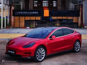 ลิ้นหน้าคาร์บอนไฟเบอร์ Tesla Model 3 PAKTECHZ (PT0011-1)