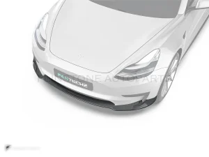 ลิ้นหน้าคาร์บอนไฟเบอร์ Tesla Model 3 PAKTECHZ (PT0011-1)