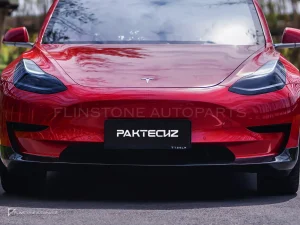 ลิ้นหน้าคาร์บอนไฟเบอร์ Tesla Model 3 PAKTECHZ (PT0011-1)