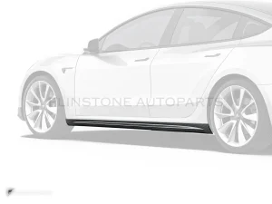 Carbon Fibre Side Skirts Tesla Model 3 PAKTECHZ(PT0011-2)