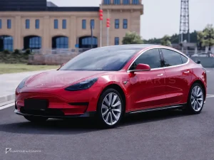Carbon Fibre Side Skirts Tesla Model 3 PAKTECHZ(PT0011-2)
