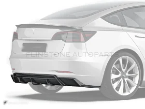 ดิฟฟิวเซอร์หลังคาร์บอนไฟเบอร์ Tesla Model 3 PAKTECHZ (PT0011-3)