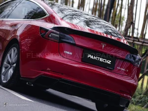 ดิฟฟิวเซอร์หลังคาร์บอนไฟเบอร์ Tesla Model 3 PAKTECHZ (PT0011-3)