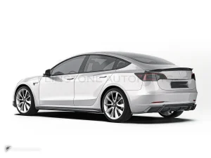 สปอยเลอร์หลังคาร์บอนไฟเบอร์ Tesla Model 3 PAKTECHZ (PT0011-4)