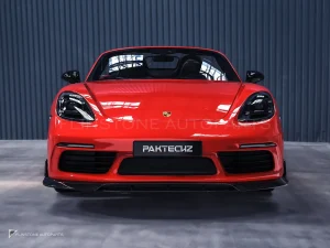 ลิ้นหน้าคาร์บอนไฟเบอร์ Porsche 718 PAKTECHZ (PT0010-1)