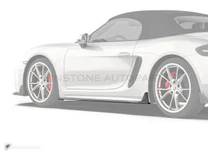 สเกิร์ตข้างคาร์บอนไฟเบอร์ Porsche 718 PAKTECHZ (PT0010-2)