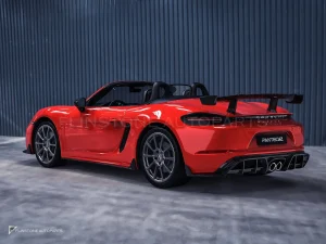 สปลิตเตอร์ข้างท้ายคาร์บอนไฟเบอร์ Porsche 718 PAKTECHZ