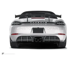 สปลิตเตอร์ข้างท้ายคาร์บอนไฟเบอร์ Porsche 718 PAKTECHZ