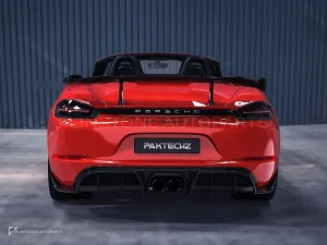 สปอยเลอร์หลังคาร์บอนไฟเบอร์ Porsche 718 PAKTECHZ (PT0010-5)