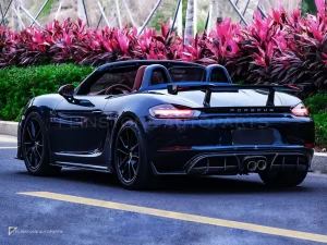 สปอยเลอร์หลังคาร์บอนไฟเบอร์ Porsche 718 PAKTECHZ (PT0010-5)