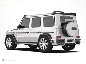 กันชนหลังคาร์บอนไฟเบอร์ Benz G-Class PAKTECHZ