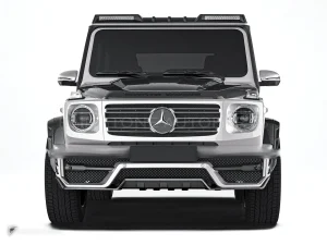 ฝากระโปรงหน้าคาร์บอนไฟเบอร์ Ver.1 Benz G-Class PAKTECHZ