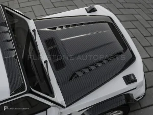 ฝากระโปรงหน้าคาร์บอนไฟเบอร์ Ver.1 Benz G-Class PAKTECHZ