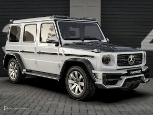 ฝากระโปรงหน้าคาร์บอนไฟเบอร์ Ver.1 Benz G-Class PAKTECHZ