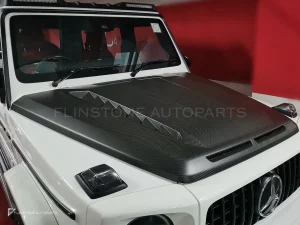 ฝากระโปรงหน้าคาร์บอนไฟเบอร์ Ver.1 Benz G-Class PAKTECHZ