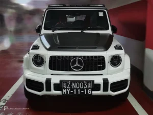 ฝากระโปรงหน้าคาร์บอนไฟเบอร์ Ver.1 Benz G-Class PAKTECHZ
