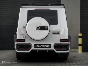 สปอยเลอร์หลังคาร์บอนไฟเบอร์ Benz G-Class PAKTECHZ