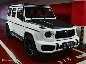 สปอยเลอร์หลังคาคาร์บอนไฟเบอร์ Benz G-Class PAKTECHZ