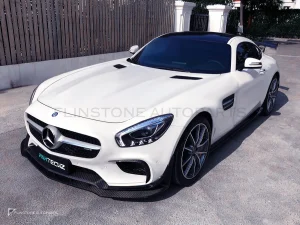 ลิ้นหน้าตัวบนคาร์บอนไฟเบอร์ Benz AMG GT PAKTECHZ